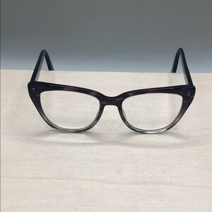 BARTON PERREIRA FALANA AUG EYEGLASSES 51-18-145 JAPAN CAT EYE Aubergine Gradient